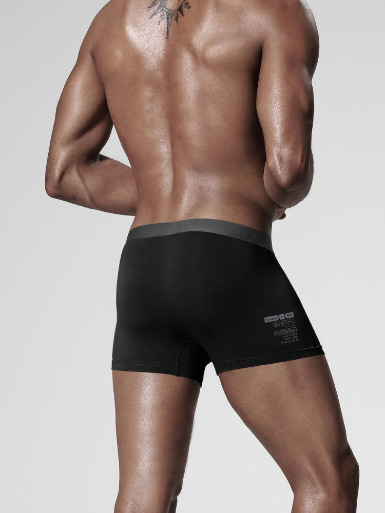 301P Men's 40s Modal Boxer Underwear-3 Packs