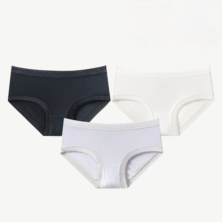 Songshan 40s modal women ice silk briefs-3 Packs