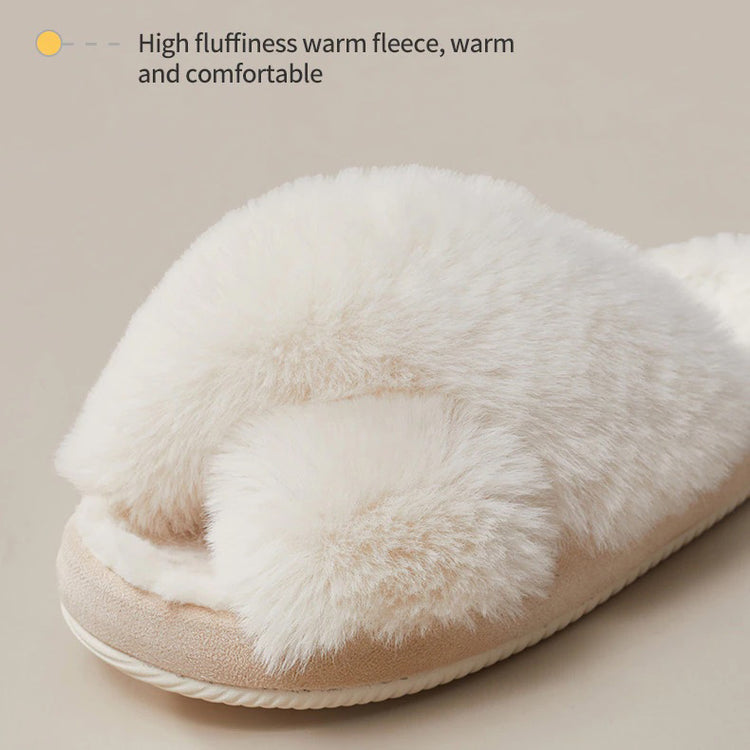 Winter Luxury Fluffy Women Slippers